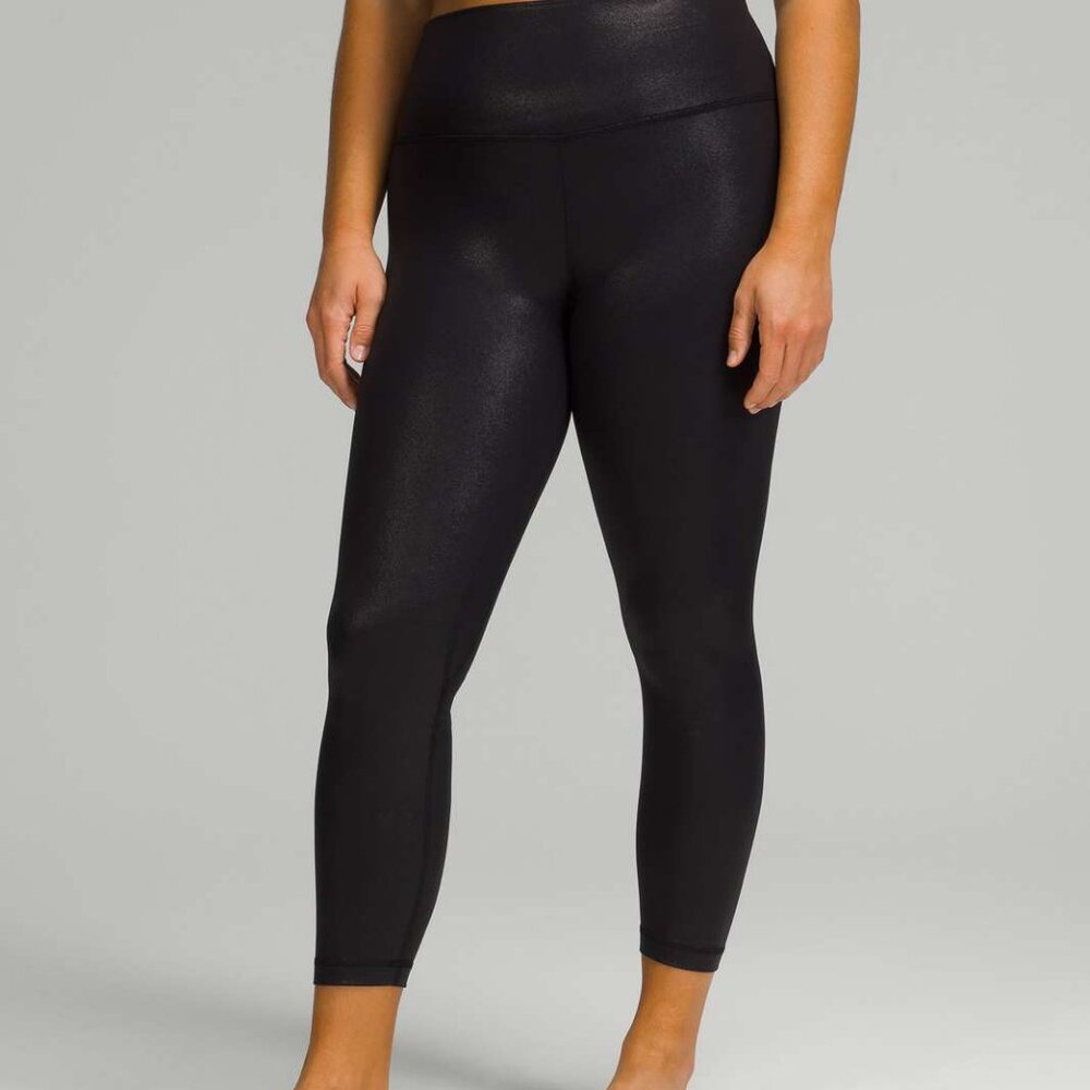 Lululemon Align High-Rise Pant 25" *Shine Radiate Foil Size 4